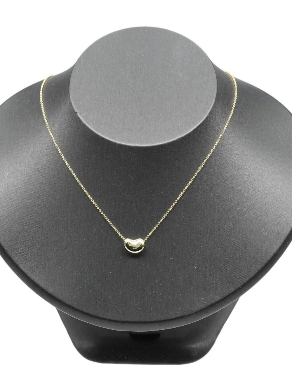 TIFFANY&Co. Bean Necklace K18 yellow gold 3g Women